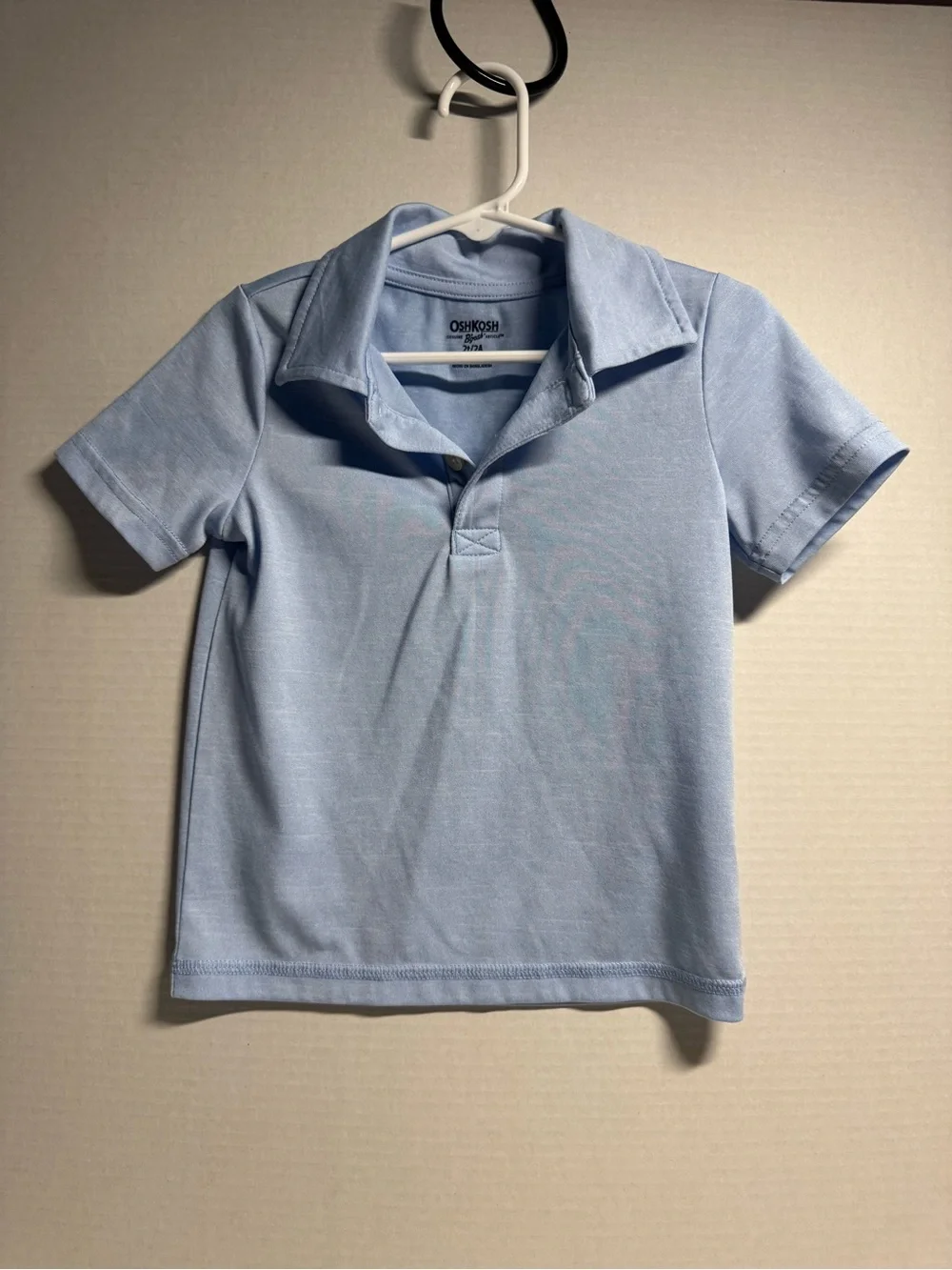 OshKosh B'gosh Baby Blue Short-Sleeve Polo